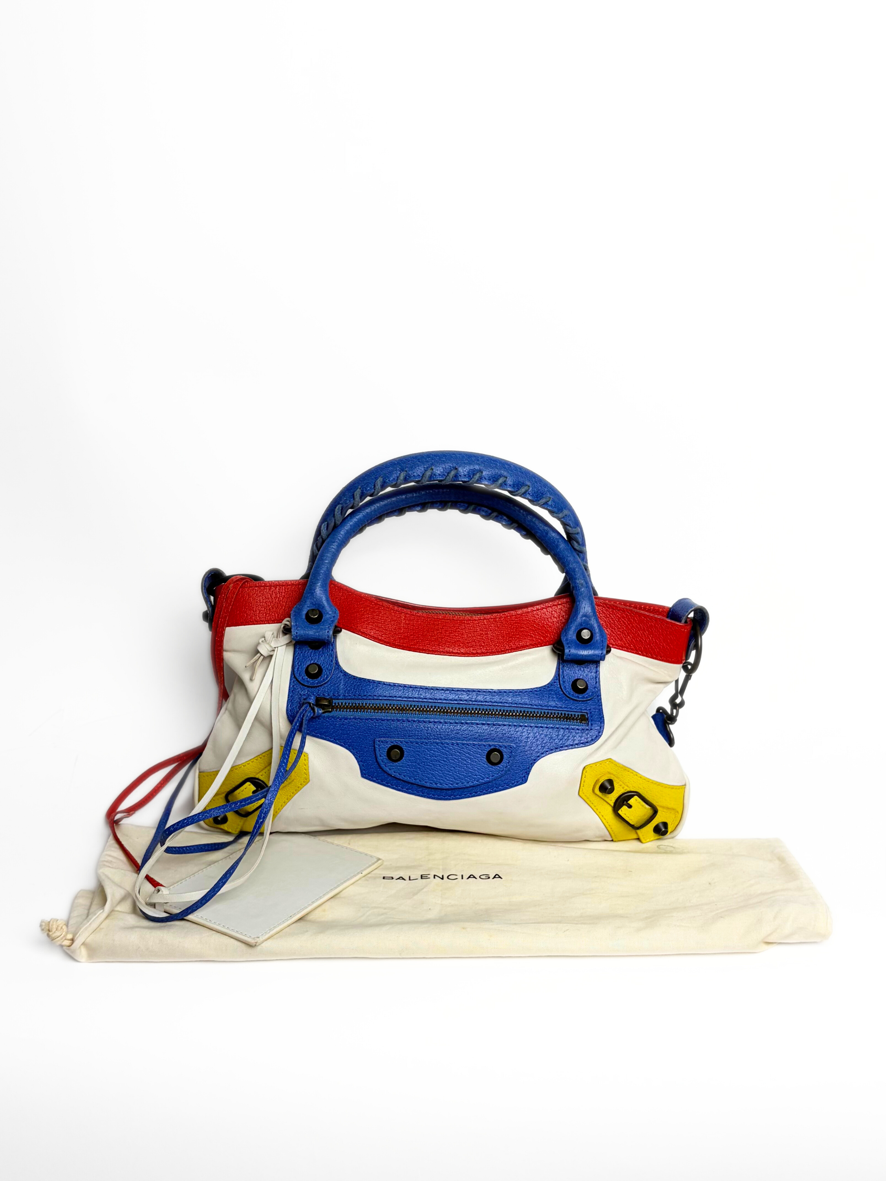 Balenciaga Multicolor First Mondrian Lego Bag Limited Edition