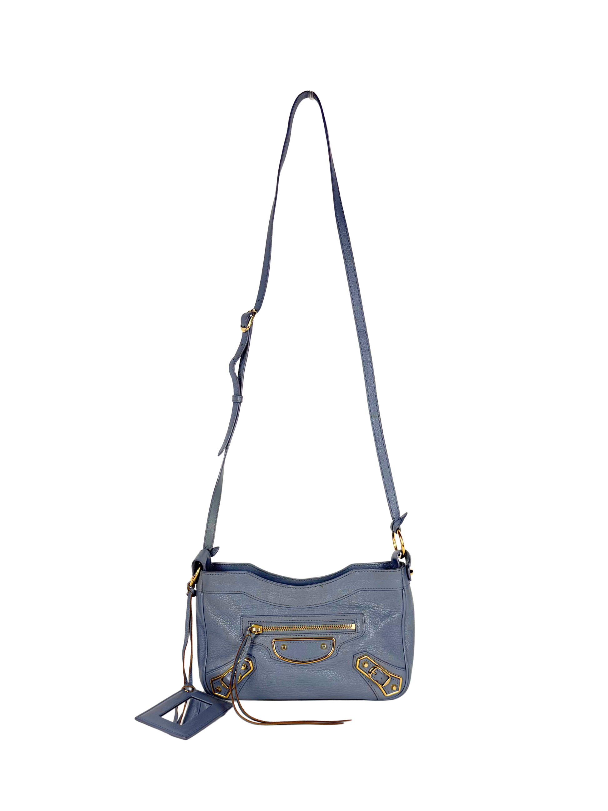 Balenciaga Metallic Edge Hip Crossbody Bag
