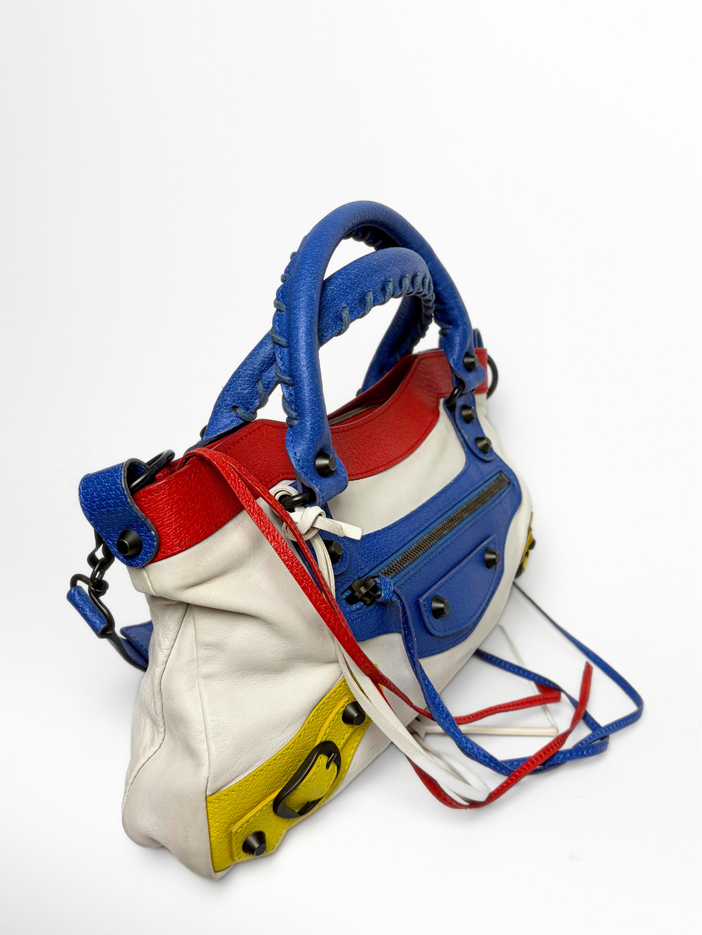 Balenciaga Multicolor First Mondrian Lego Bag Limited Edition