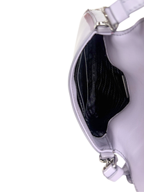 Prada Brushed Leather Mini Cleo Flap Bag