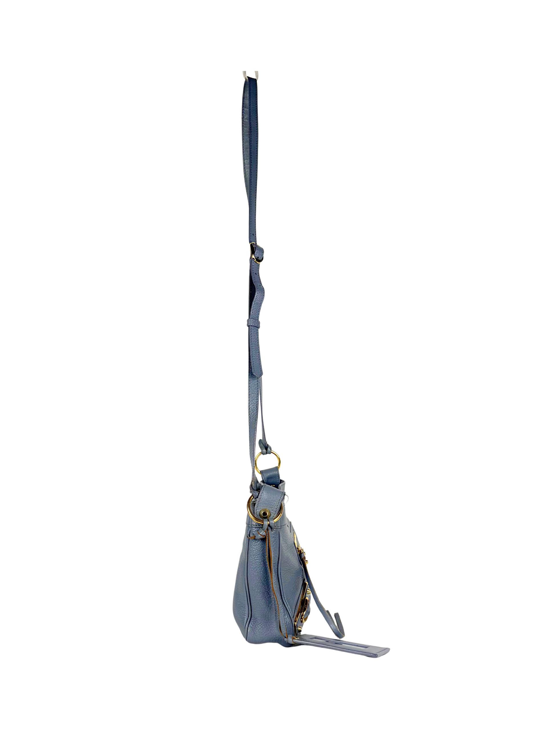 Balenciaga Metallic Edge Hip Crossbody Bag