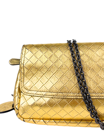 Bottega Veneta Intrecciomirage Chain Flap Bag