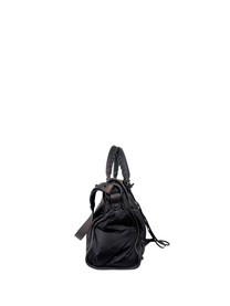 Balenciaga Nylon &amp; Leather Classic City Bag in Black