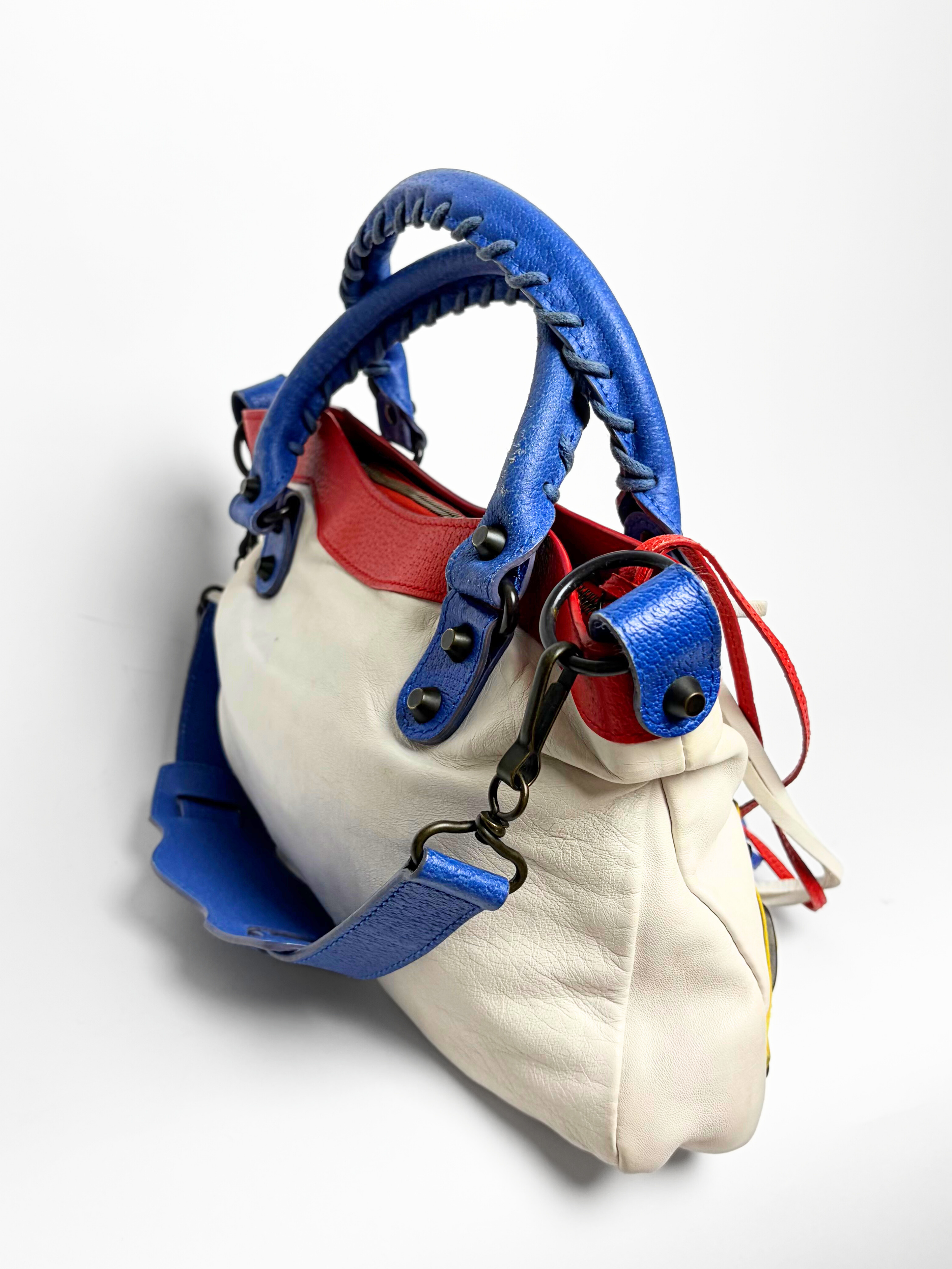 Balenciaga Multicolor First Mondrian Lego Bag Limited Edition