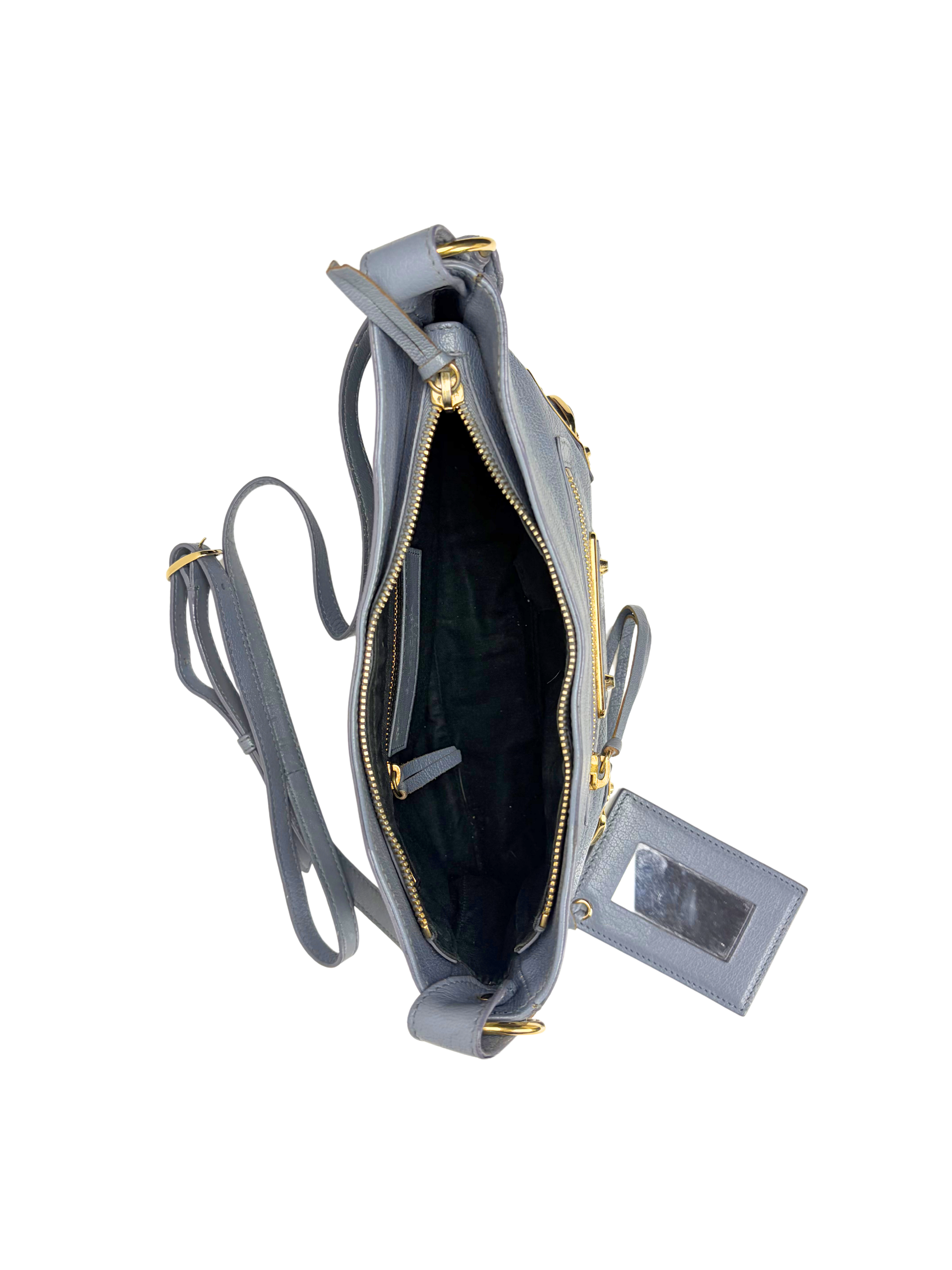 Balenciaga Metallic Edge Hip Crossbody Bag