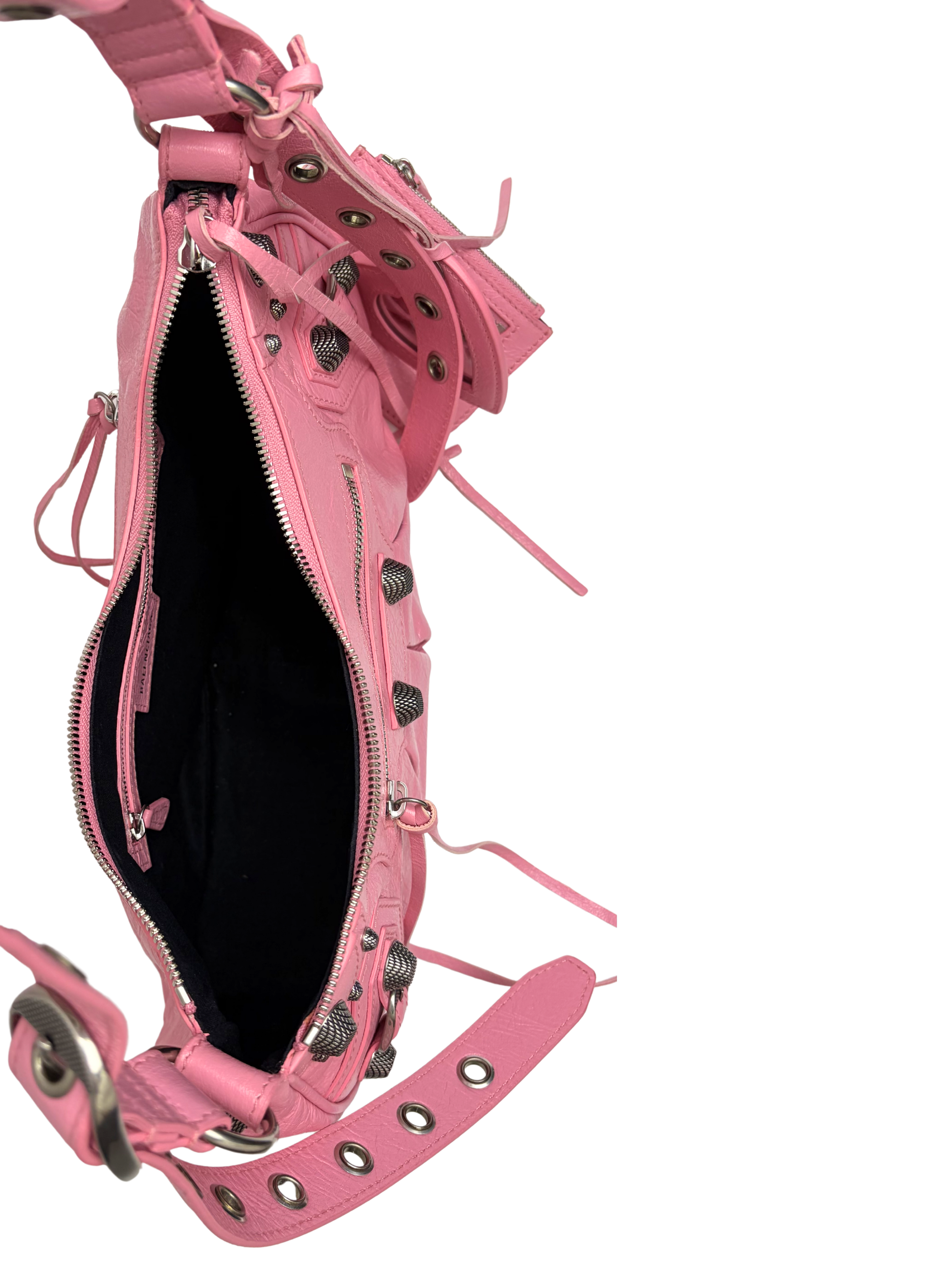 Balenciaga Le Cagole Pink Shoulder Bag