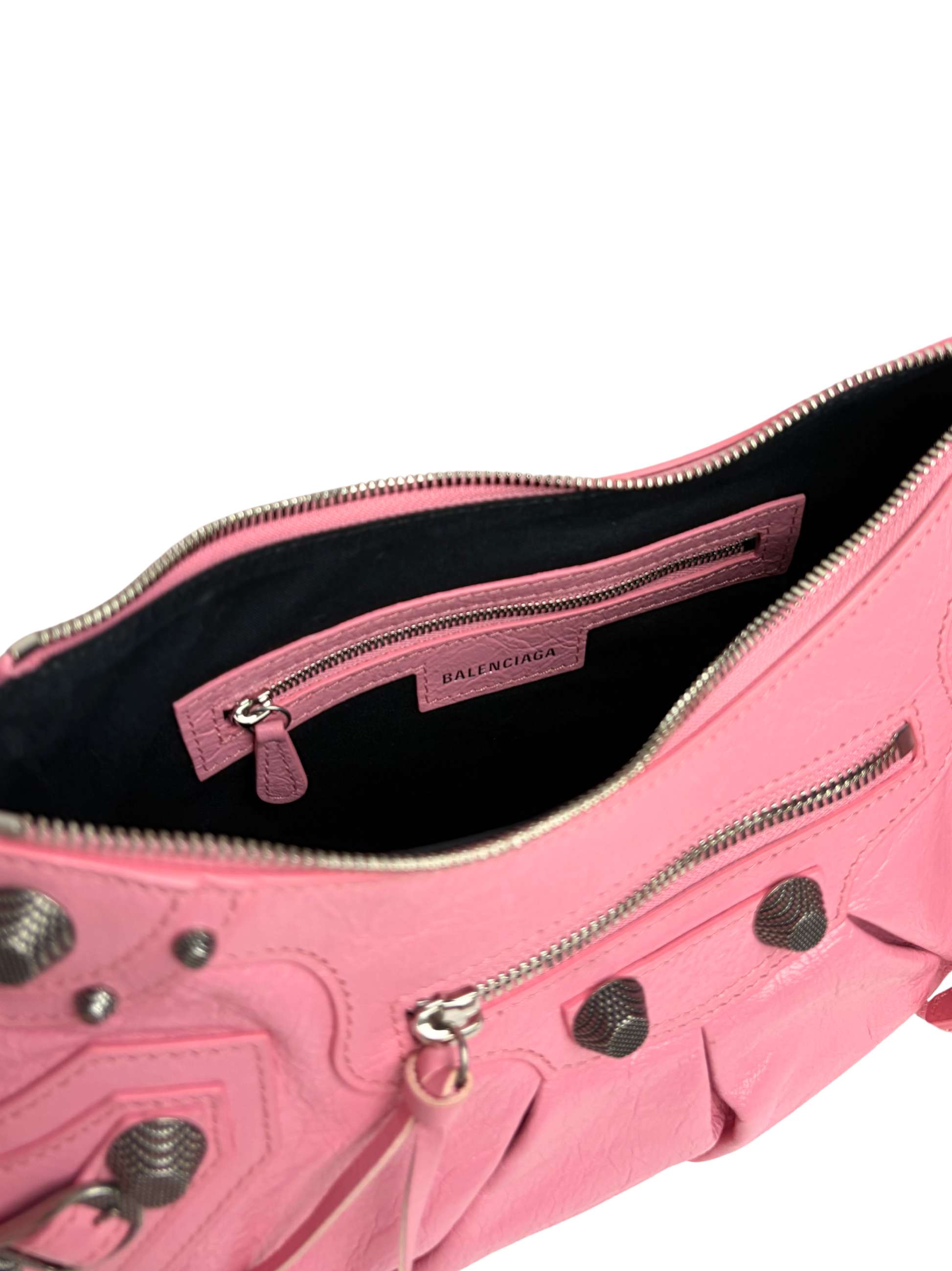 Balenciaga Le Cagole Pink Shoulder Bag
