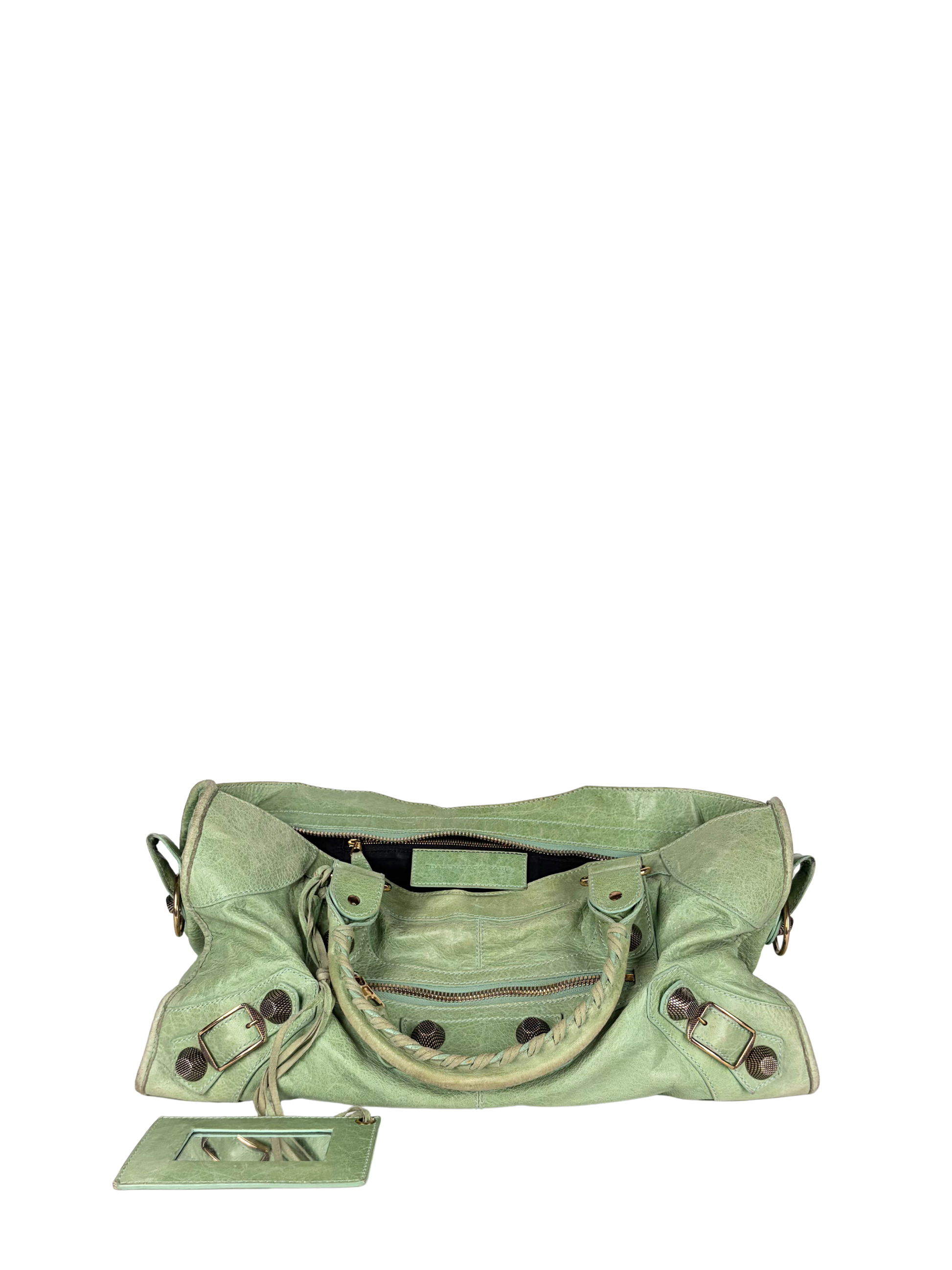 Balenciaga Vert D'eau Giant 21 Part Time Bag