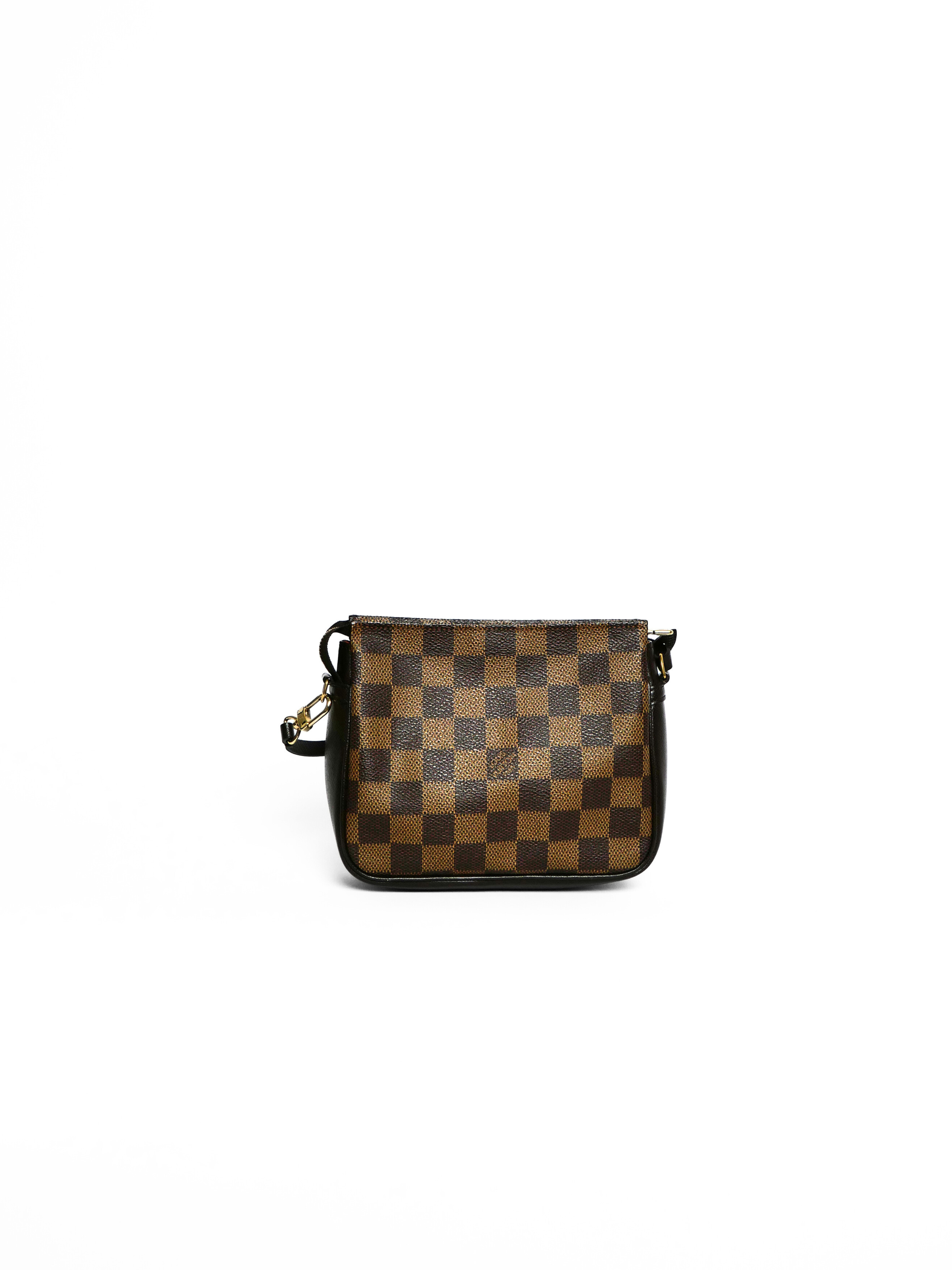 Louis Vuitton Trousse Damier Ebene Mini Pochette Bag