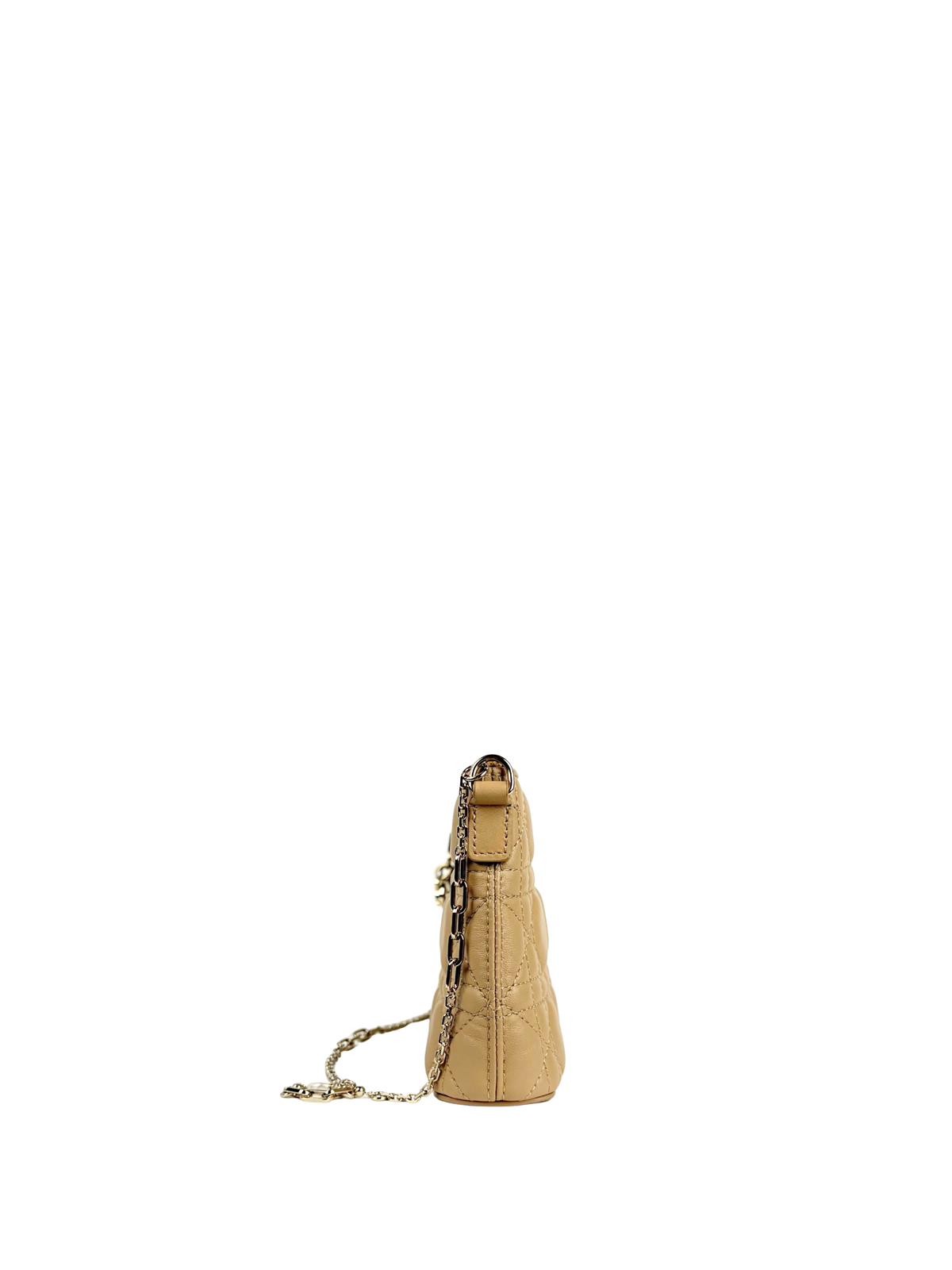 Dior Miss Dior Pouch in Biscuit Cannage Lambskin