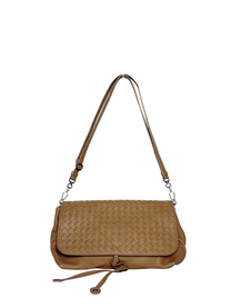 Bottega Veneta Intrecciato Flap Messenger