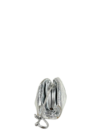 Bottega Veneta Mini Pouch Metallic Leather Bag