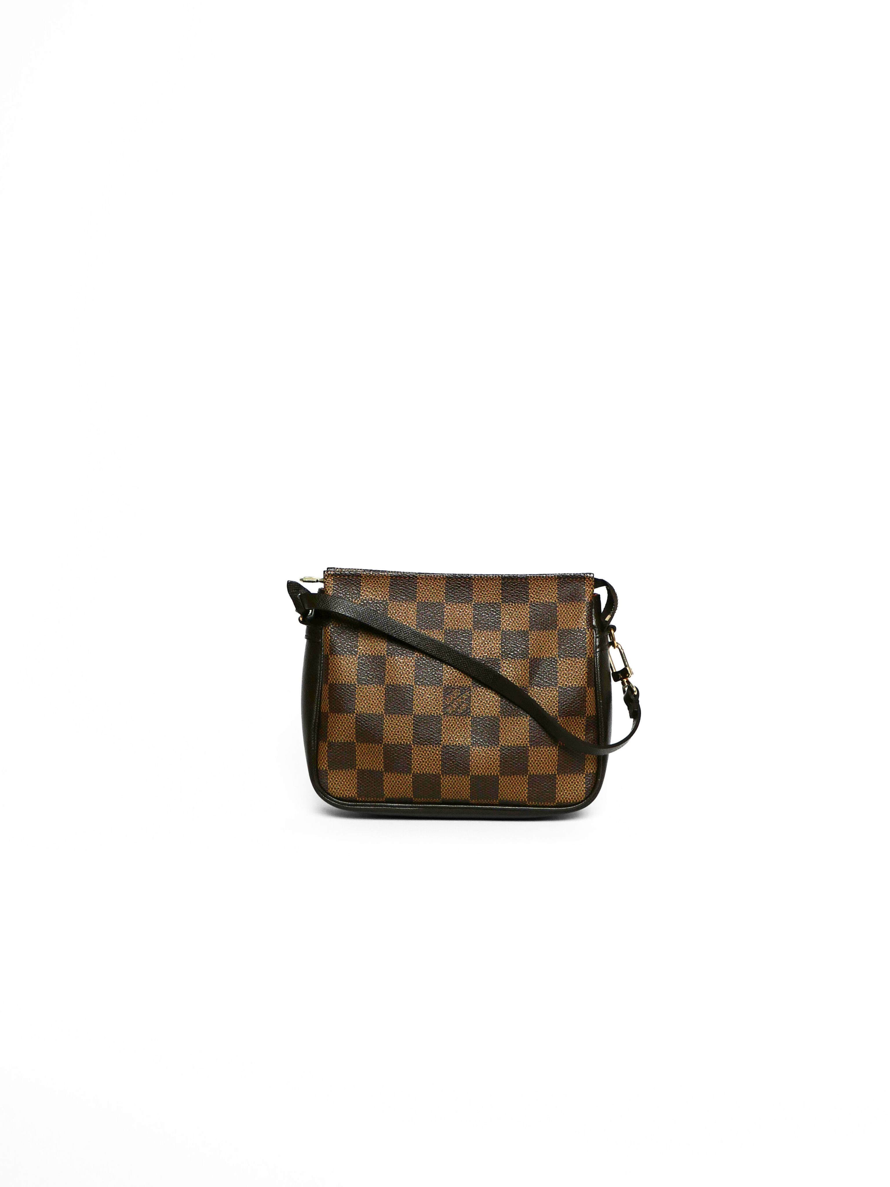 Louis Vuitton Trousse Damier Ebene Mini Pochette Bag