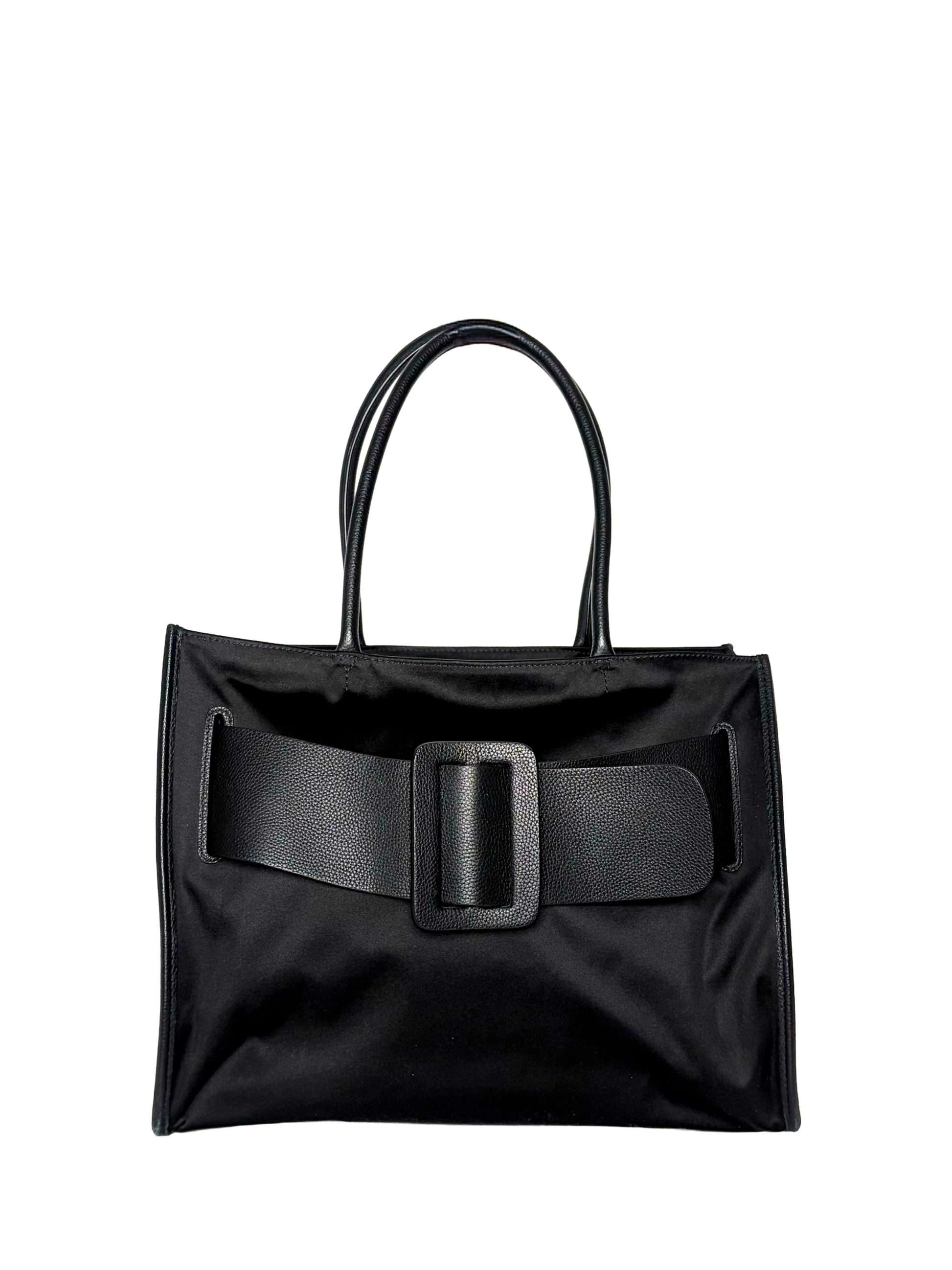 BOYY Black Soft Nylon Bobby Tote
