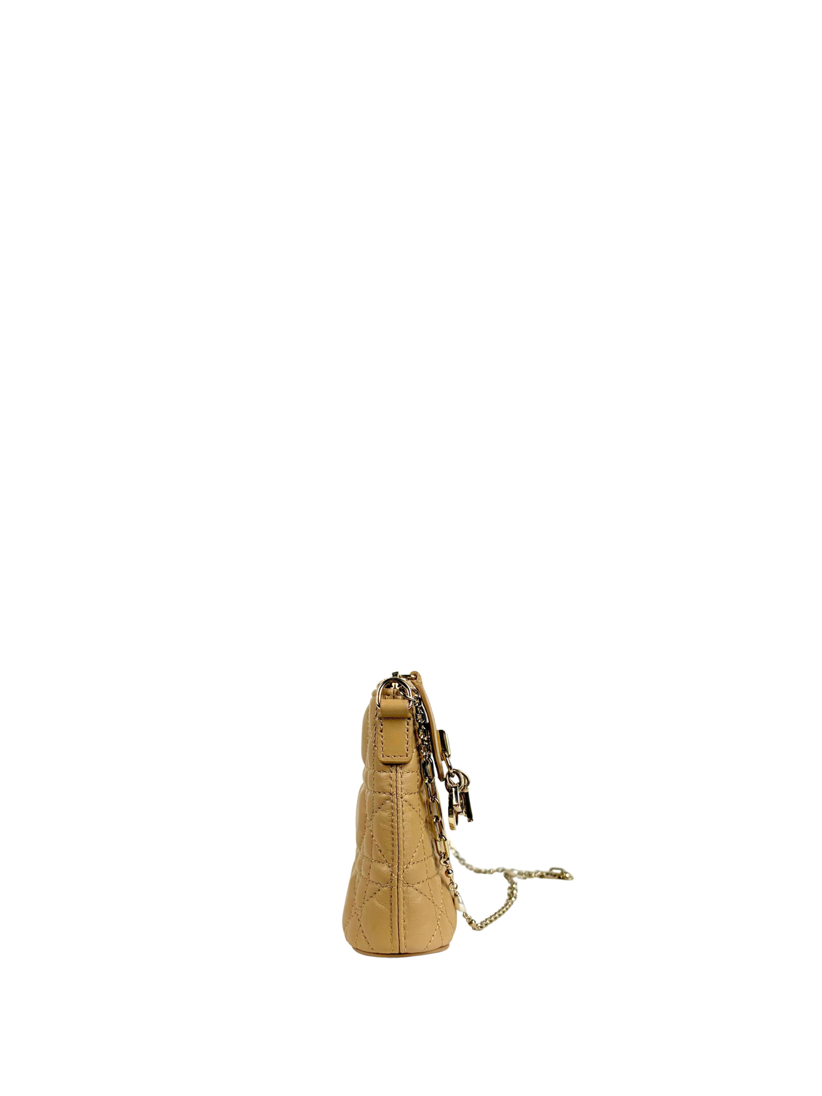 Dior Miss Dior Pouch in Biscuit Cannage Lambskin