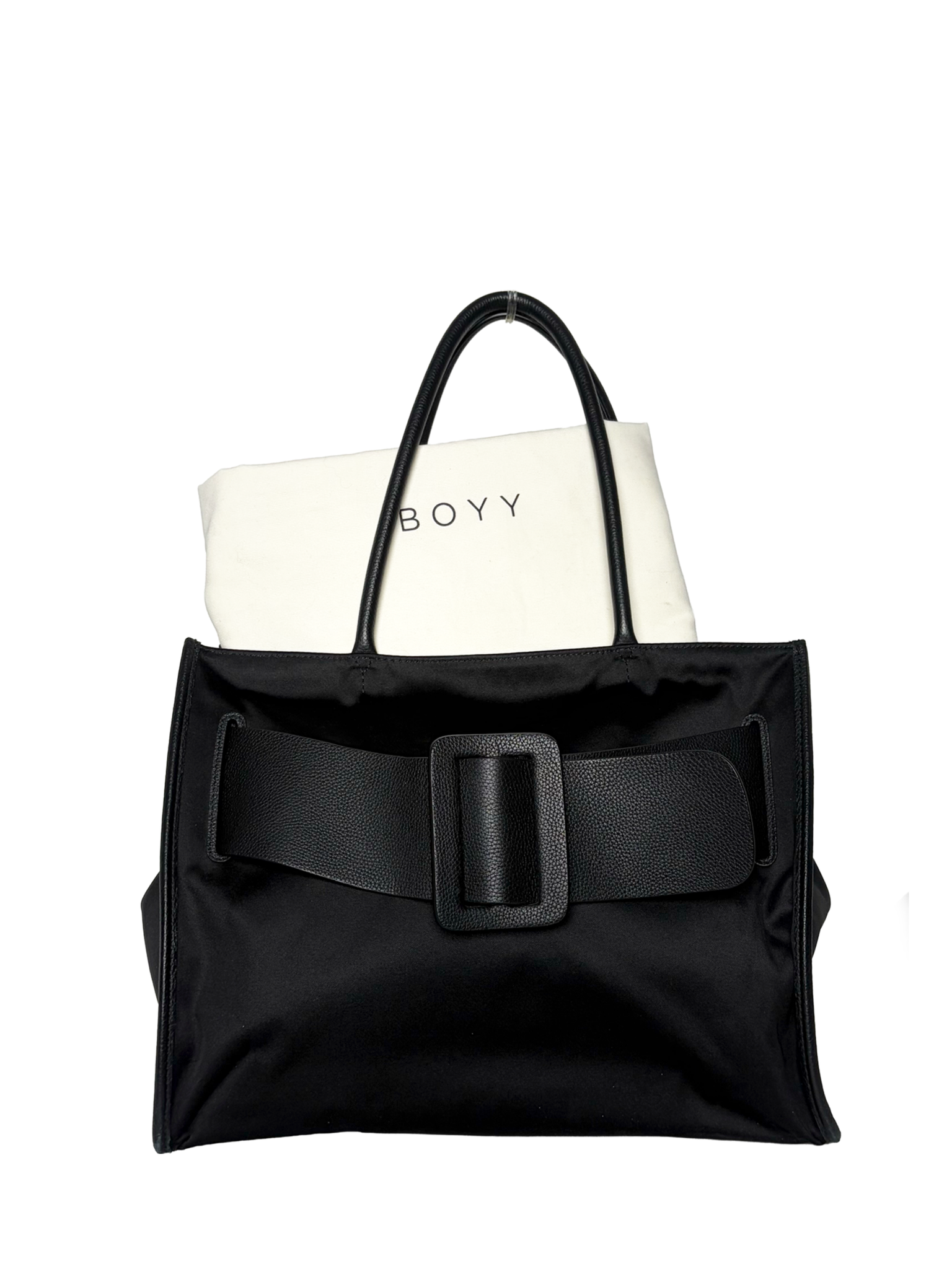 BOYY Black Soft Nylon Bobby Tote