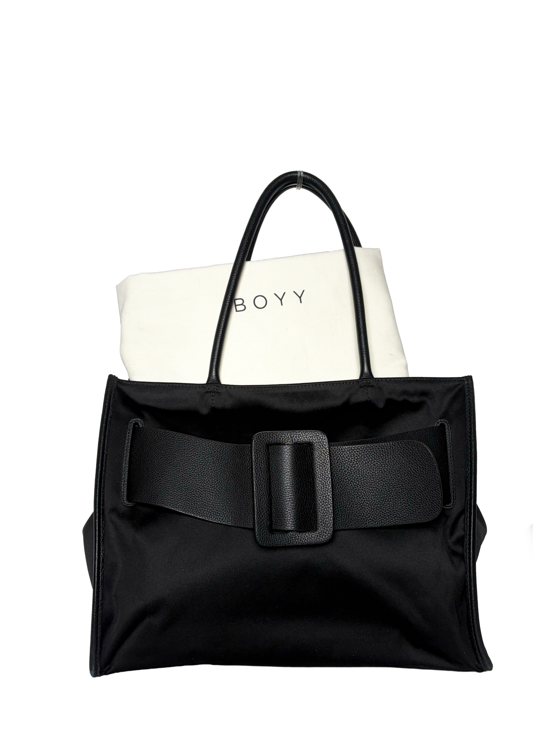 BOYY Black Soft Nylon Bobby Tote