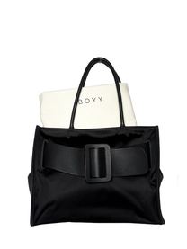 BOYY Black Soft Nylon Bobby Tote