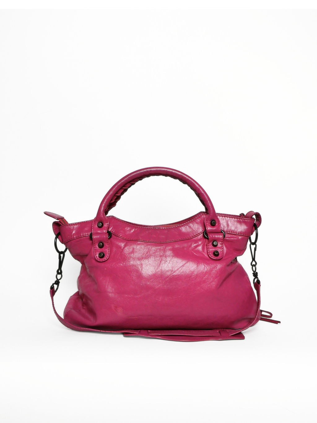 Vintage Balenciaga Leather Motocross Classic First Bag