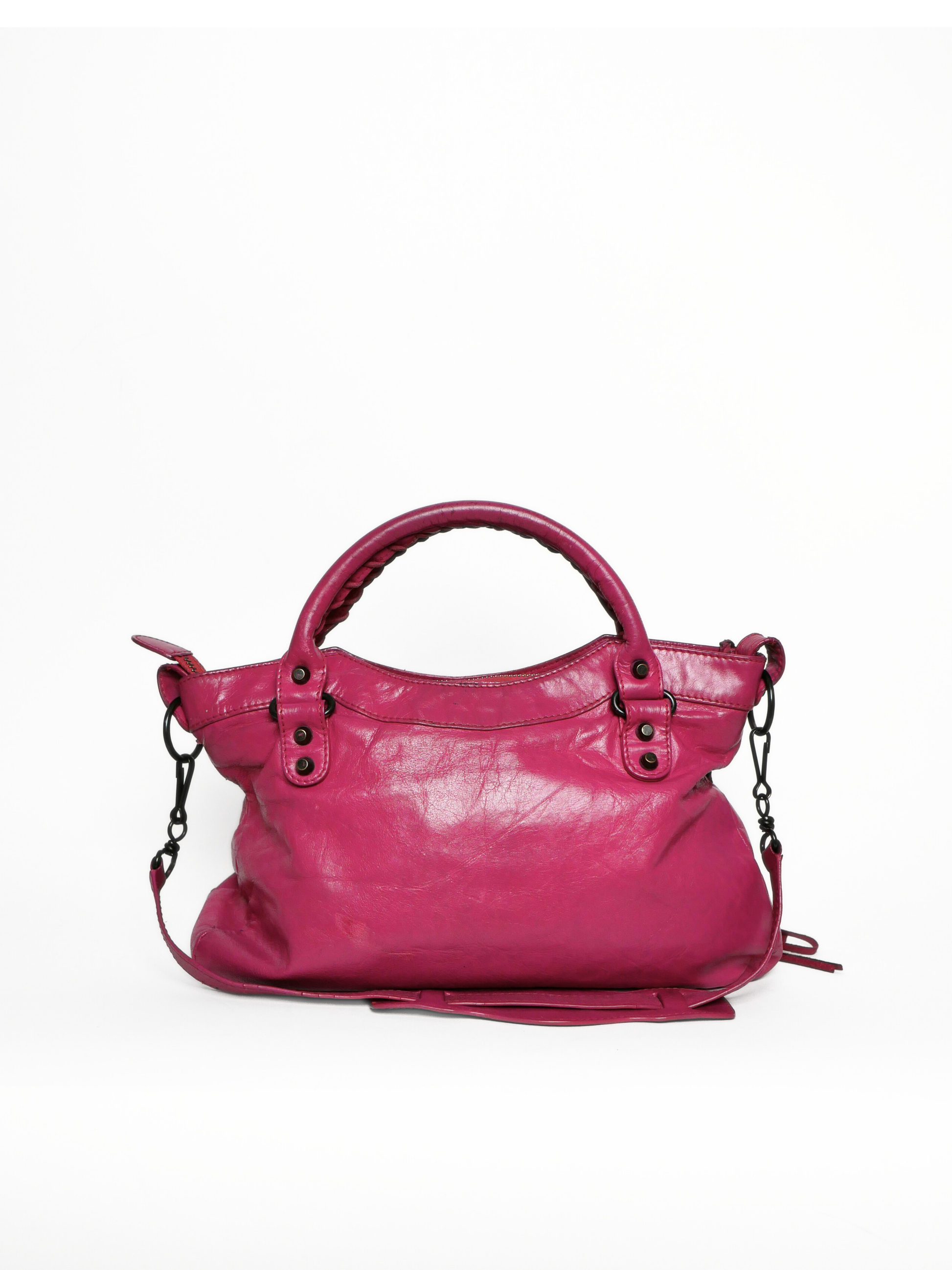 Vintage Balenciaga Leather Motocross Classic First Bag
