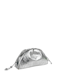 Bottega Veneta Mini Pouch Metallic Leather Bag