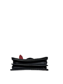 Prada Cahier Flap Bag in Red Croco-Embossed Leather