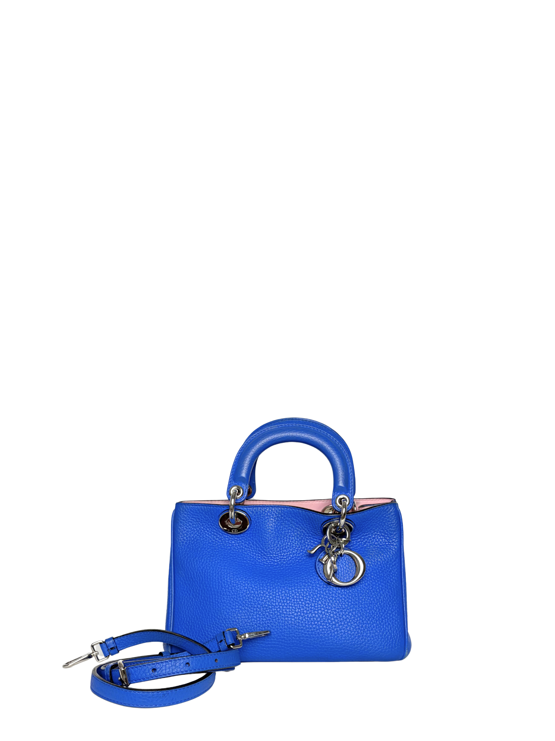 Christian Dior Blue Diorissimo Mini Tote Bag
