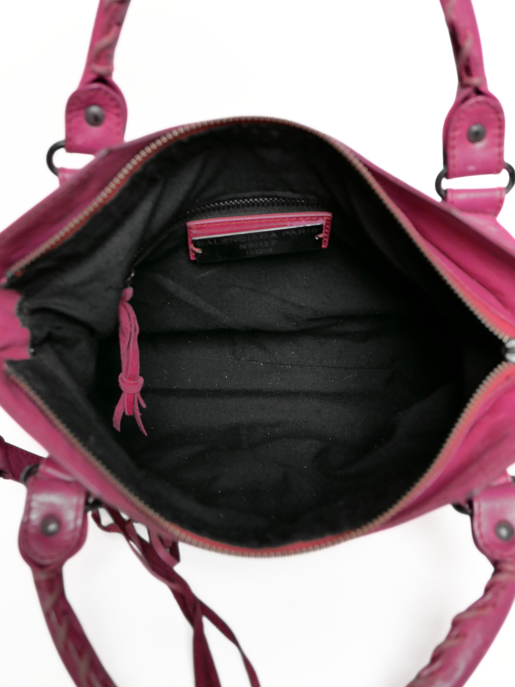 Vintage Balenciaga Leather Motocross Classic First Bag