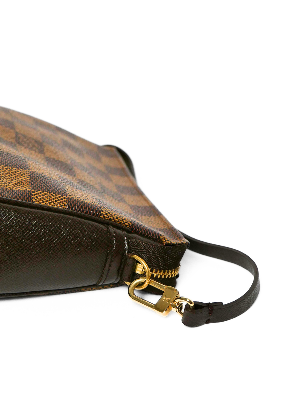 Louis Vuitton Trousse Damier Ebene Mini Pochette Bag