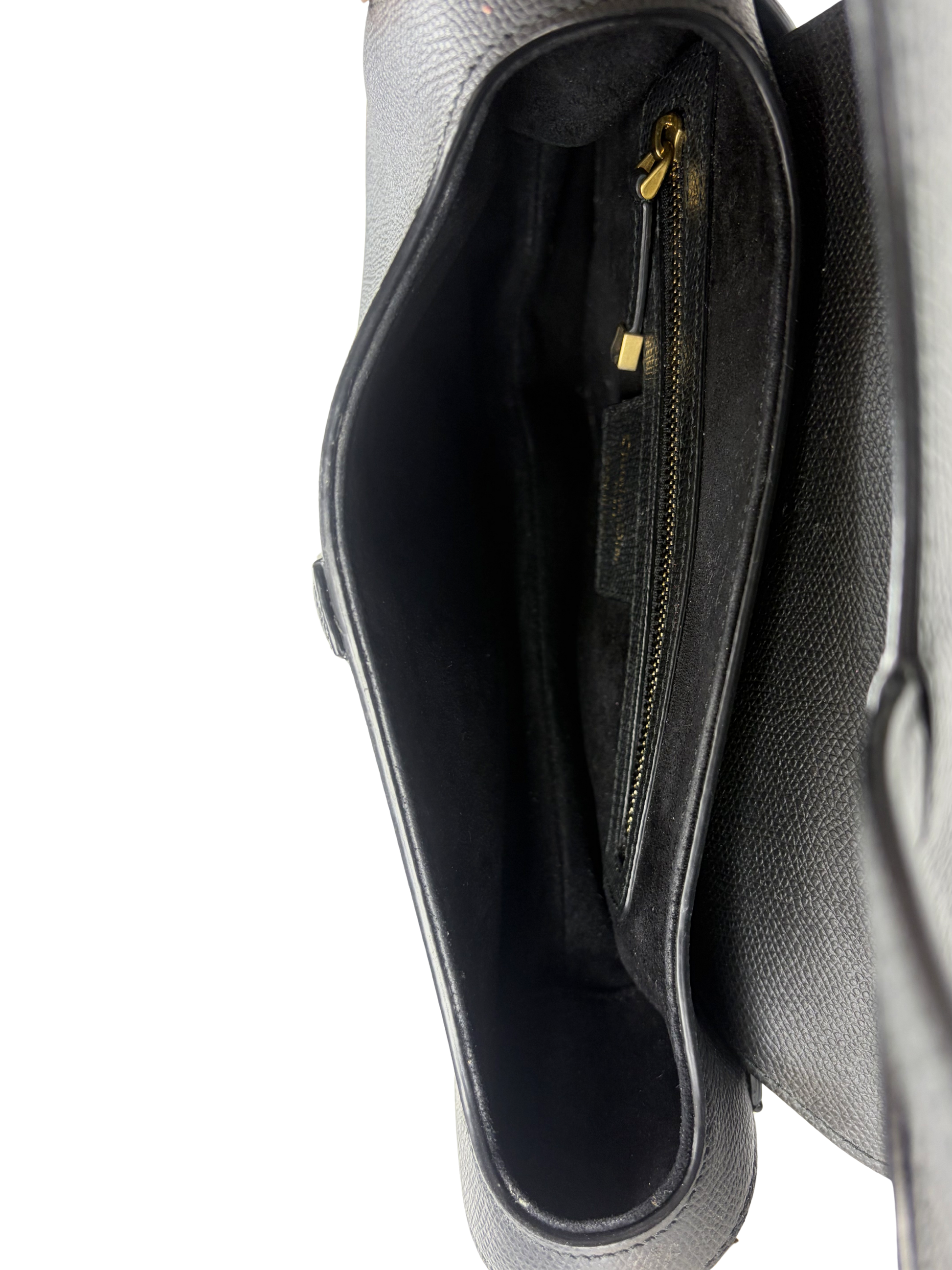 Dior Grained Leather Medium Saddle Bag