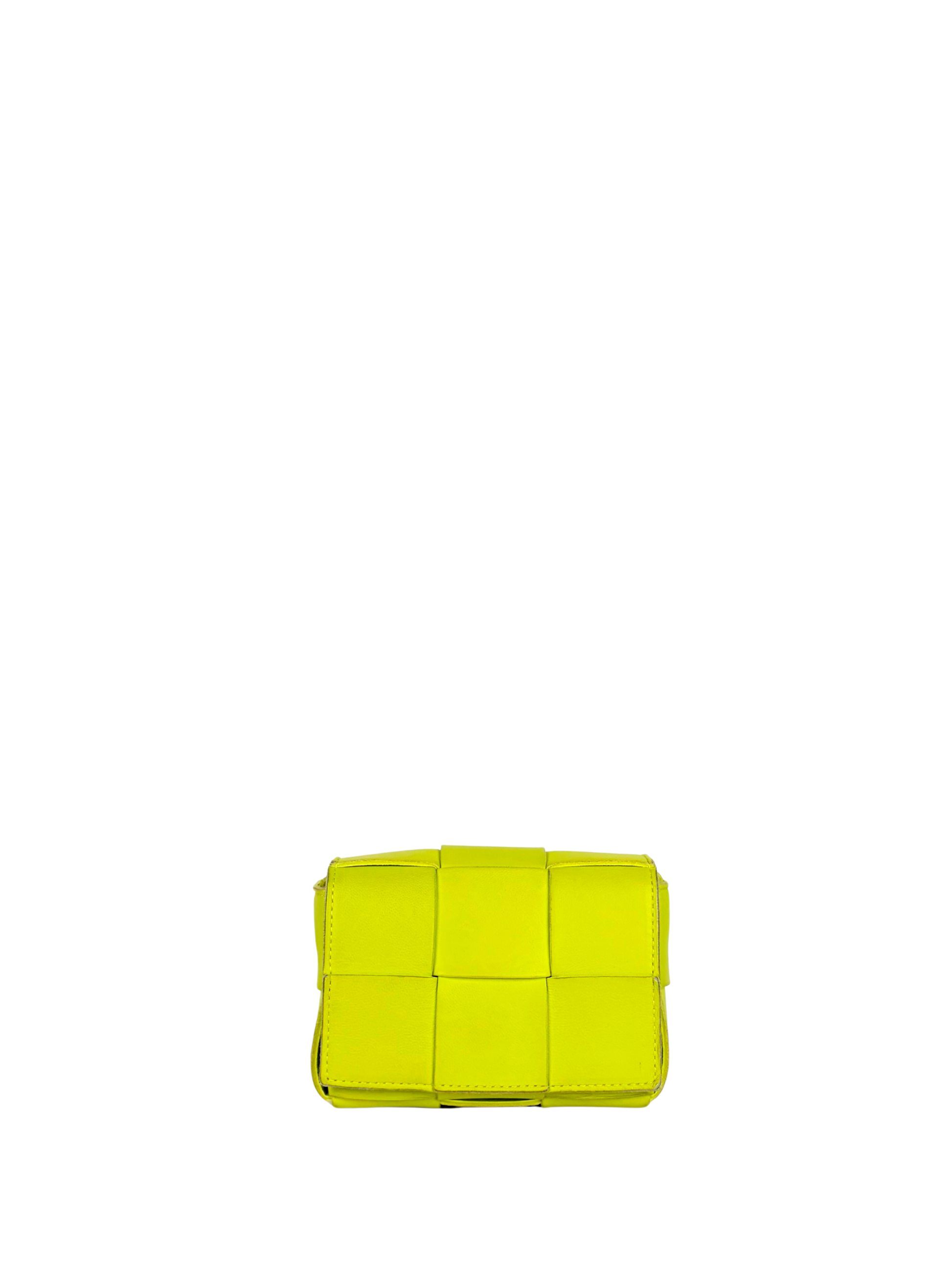 Bottega Veneta Candy Cassette Bag in Acid Kiwi