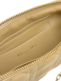 Dior Miss Dior Pouch in Biscuit Cannage Lambskin