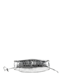 Bottega Veneta Mini Pouch Metallic Leather Bag