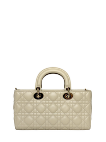 Dior Lady D-Joy Bag Powder Beige Cannage Lambskin