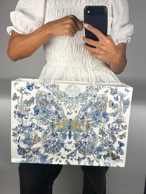 Dior Miss Dior Pouch in Biscuit Cannage Lambskin