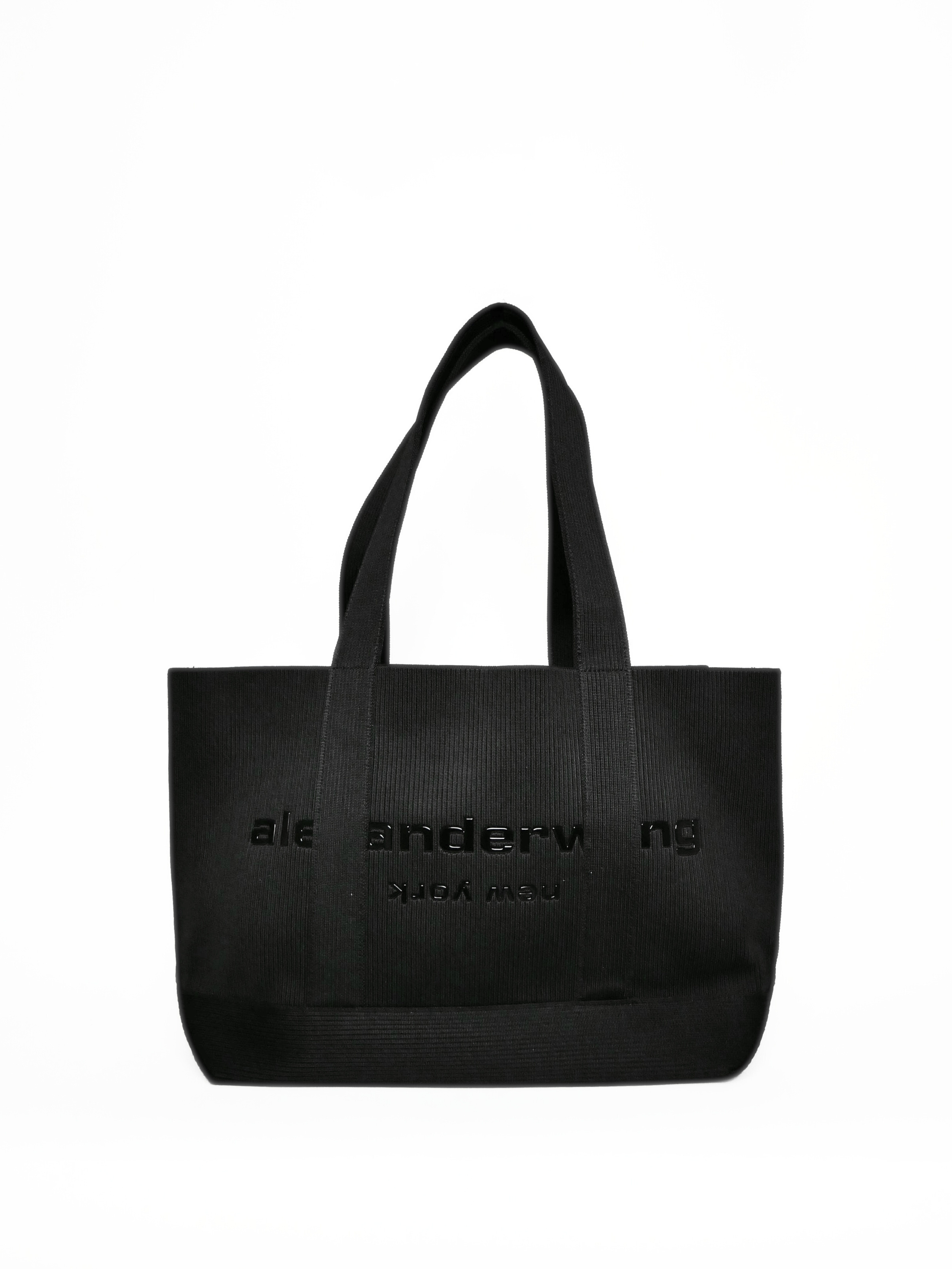 Alexander Wang Black Knit Tote Bag