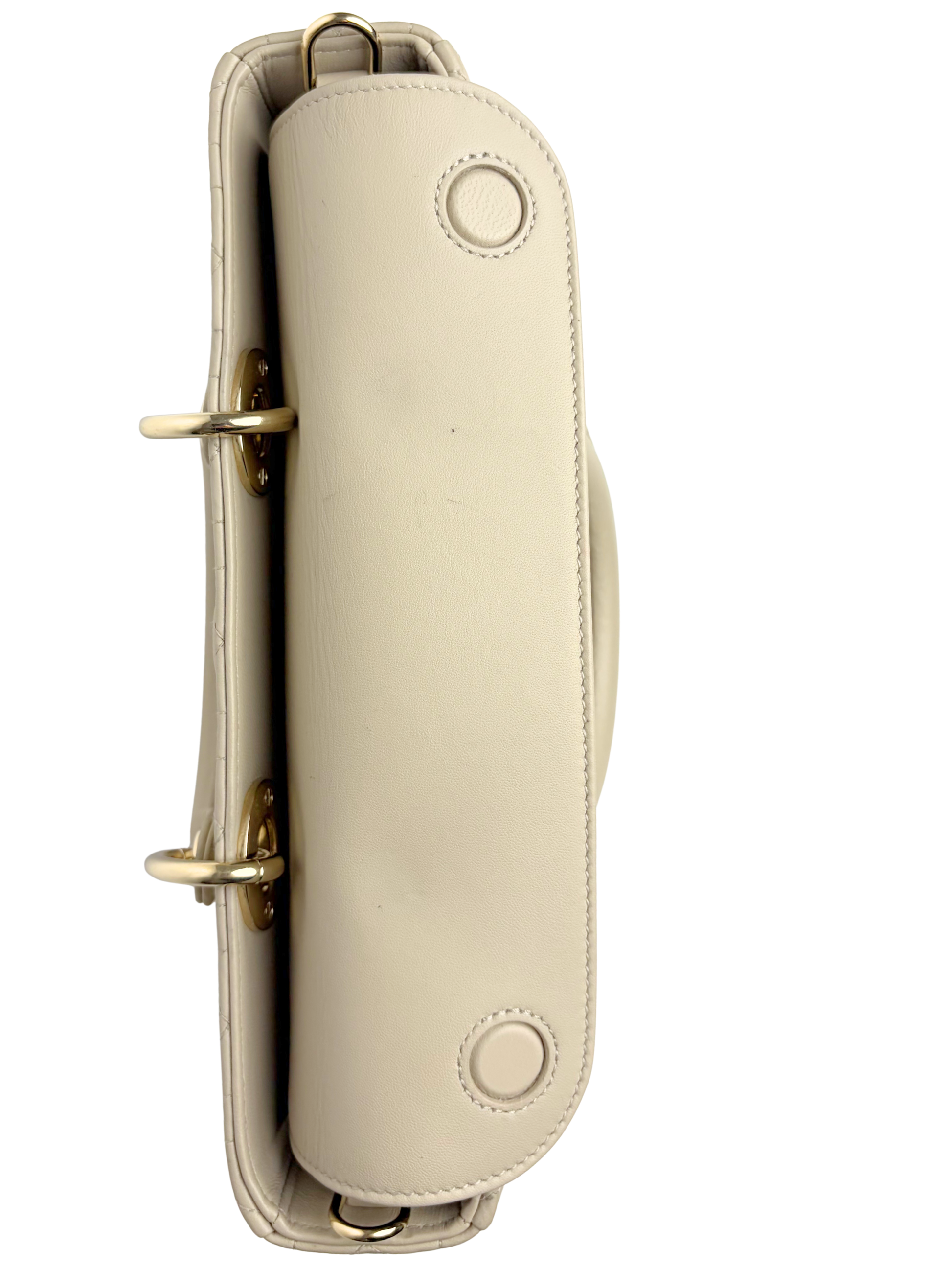 Dior Lady D-Joy Bag Powder Beige Cannage Lambskin
