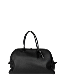 Jacquemus Le Grand Turismo Bag in Black Grained Leather