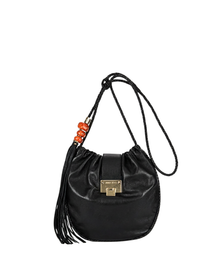 Jimmy Choo Black Roxana Hobo Bag