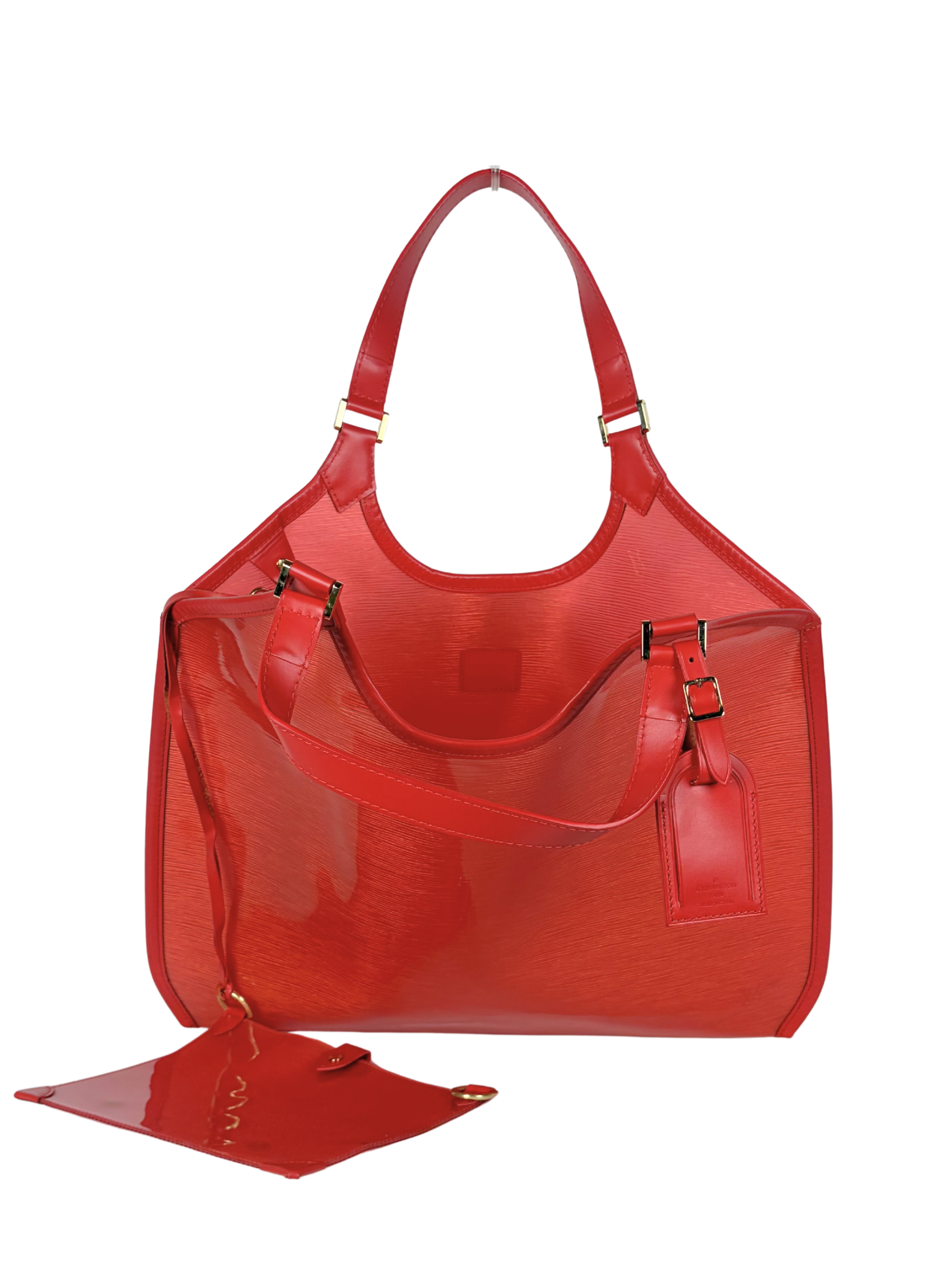 Vintage Louis Vuitton Epi Grenadine Red Plage Baia Tote