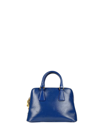 Prada Saffiano Small Promenade Bag in Cobalt Blue