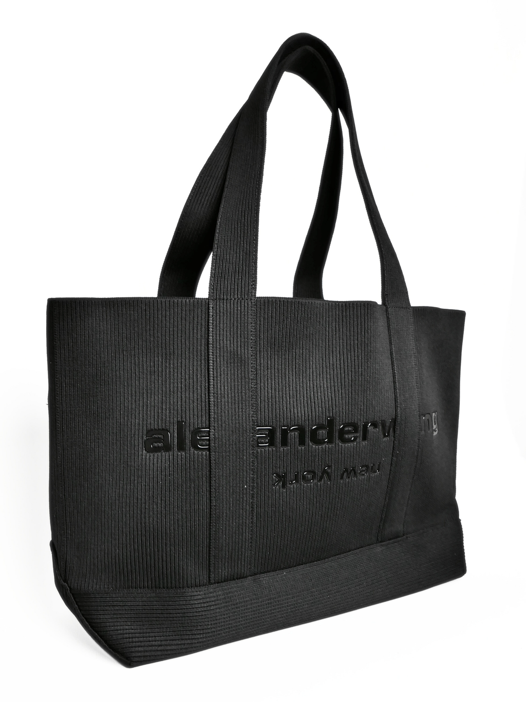 Alexander Wang Black Knit Tote Bag
