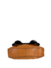 Fendi Cognac &amp; Patent Leather B Bag