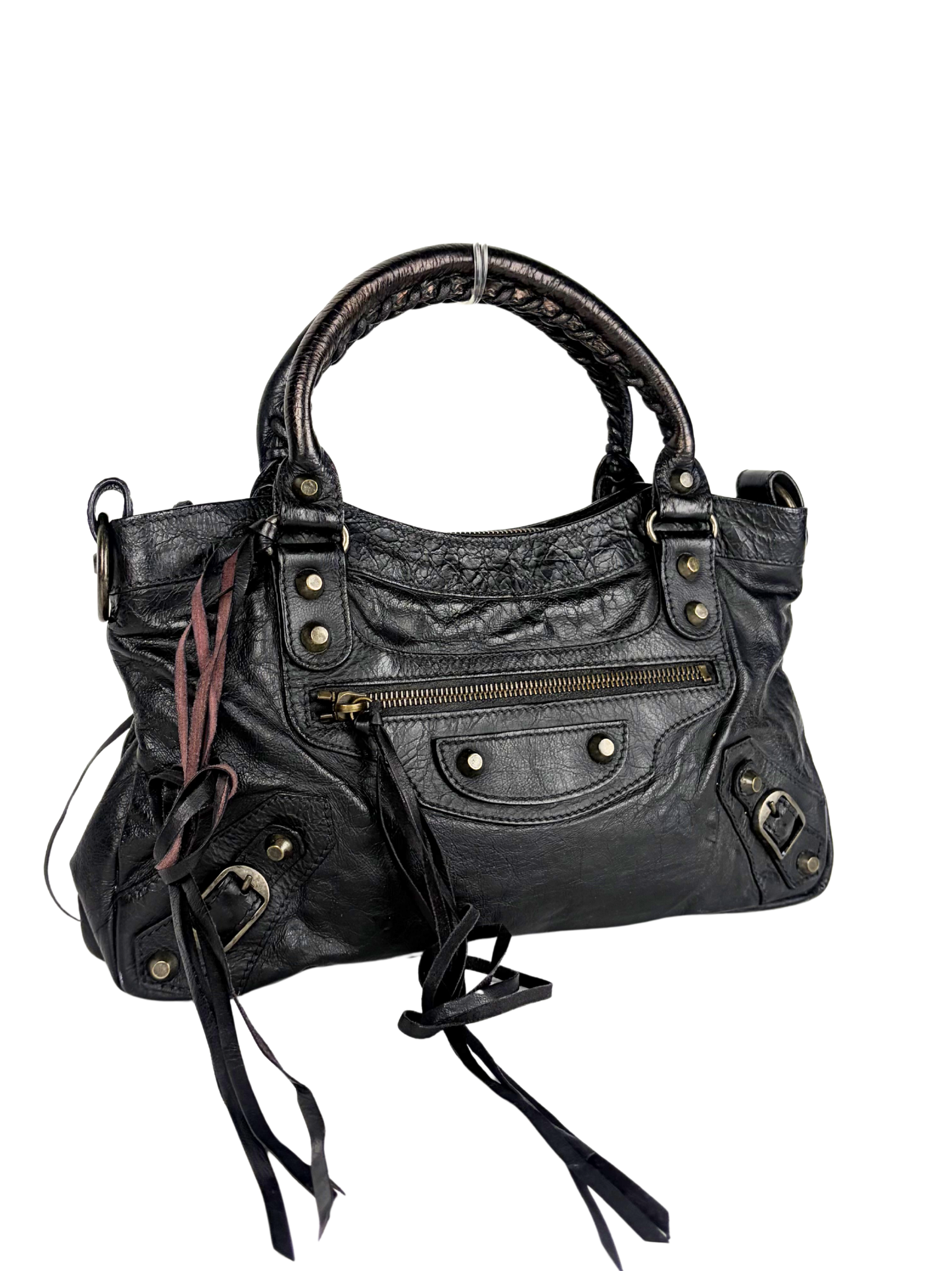 Balenciaga Motocross Black Classic First Bag