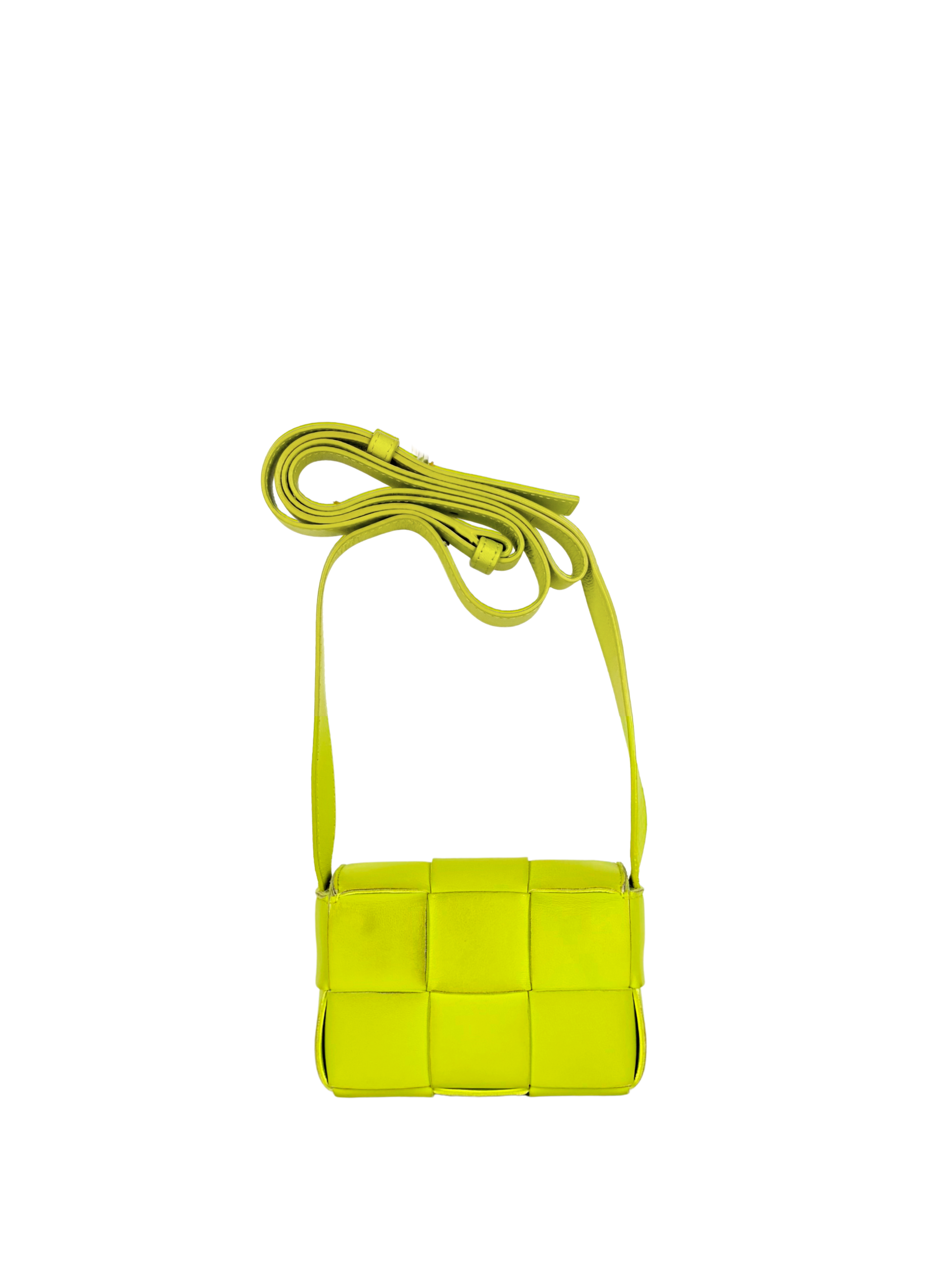 Bottega Veneta Candy Cassette Bag in Acid Kiwi