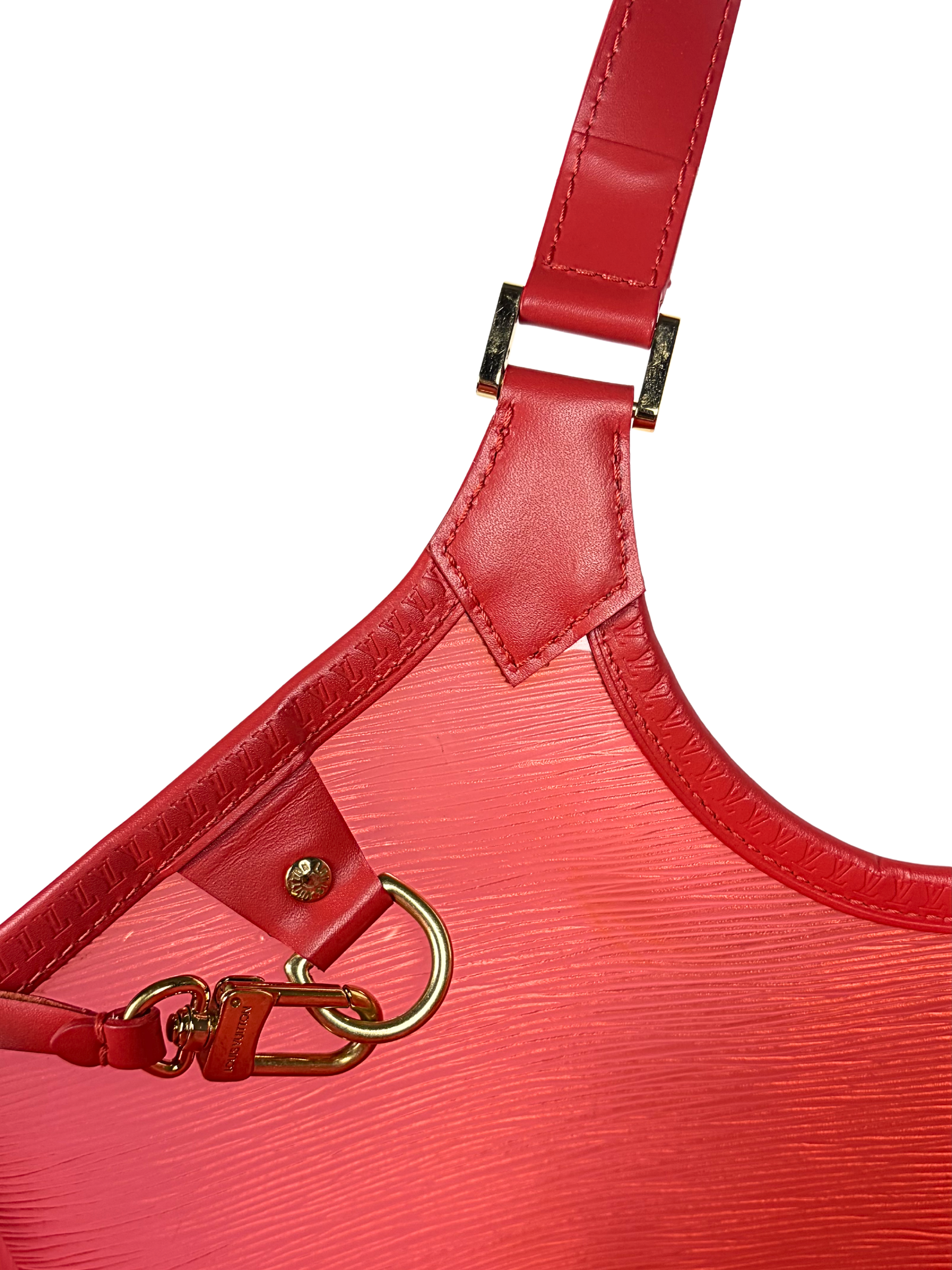 Vintage Louis Vuitton Epi Grenadine Red Plage Baia Tote
