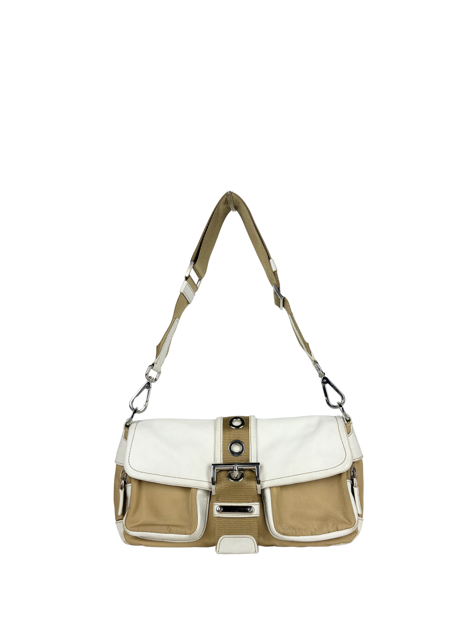 Vintage Prada Tessuto Viettelo Shoulder Bag