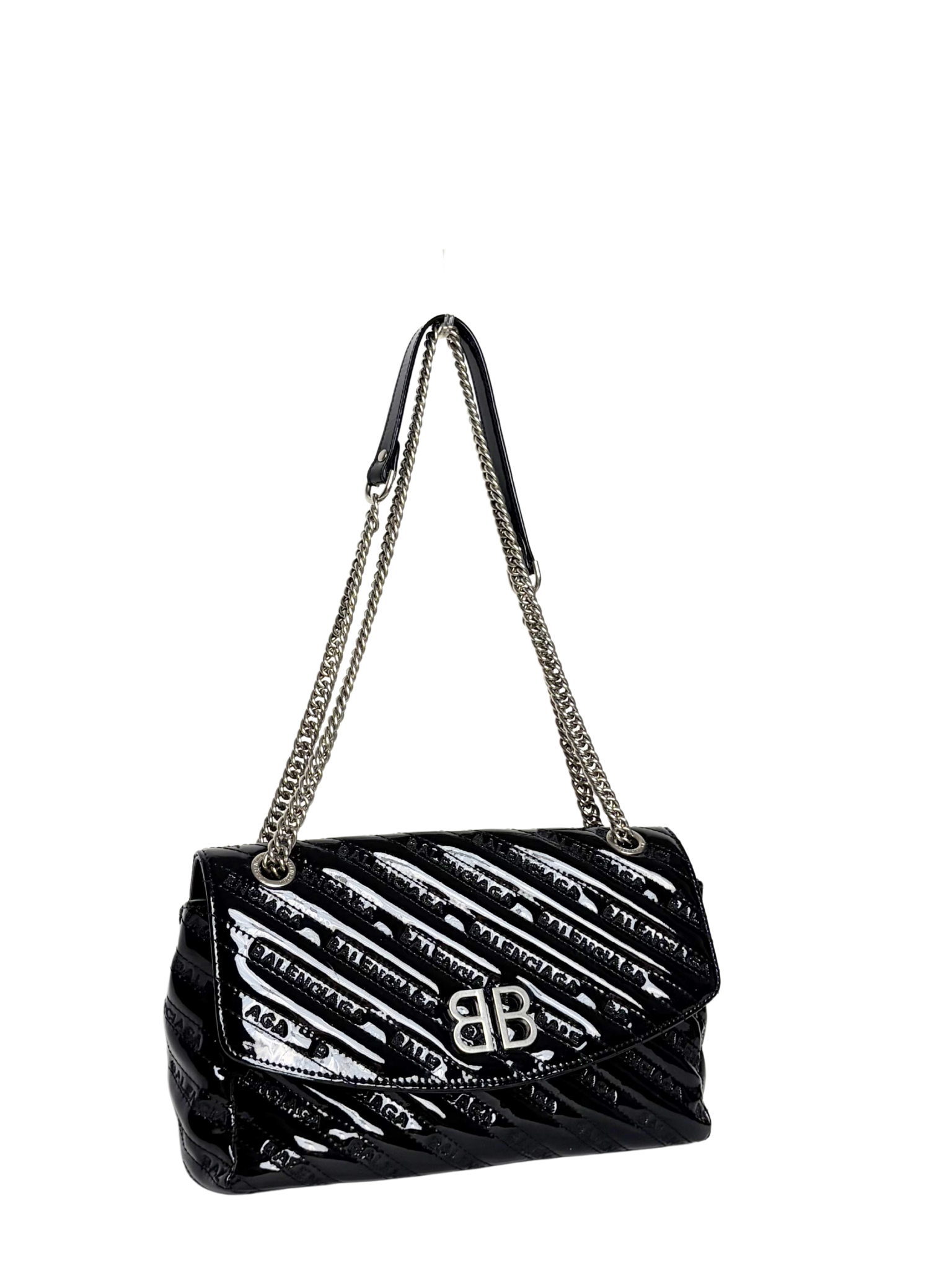 Balenciaga BB Round Chain Bag