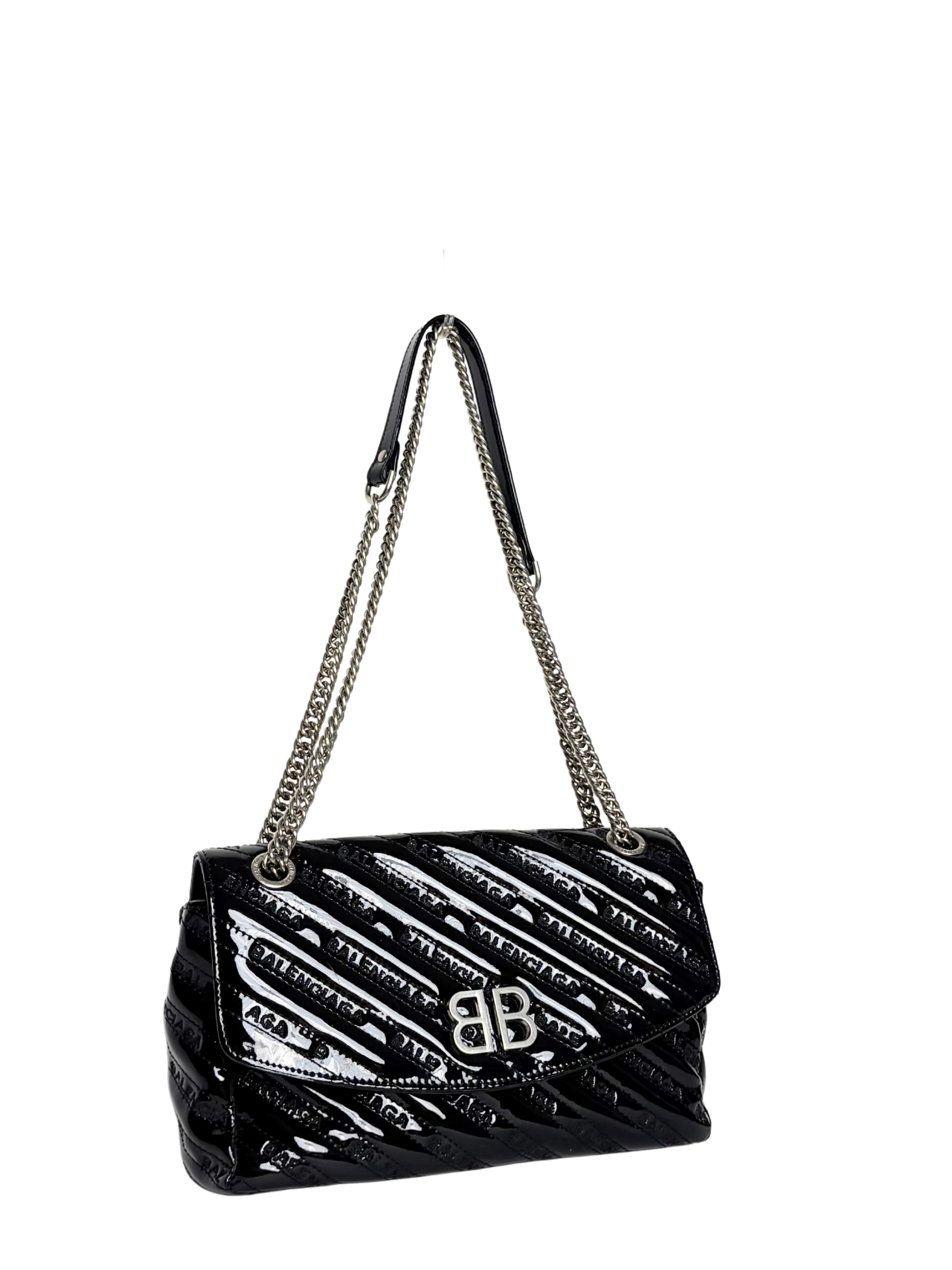 Balenciaga BB Round Chain Bag
