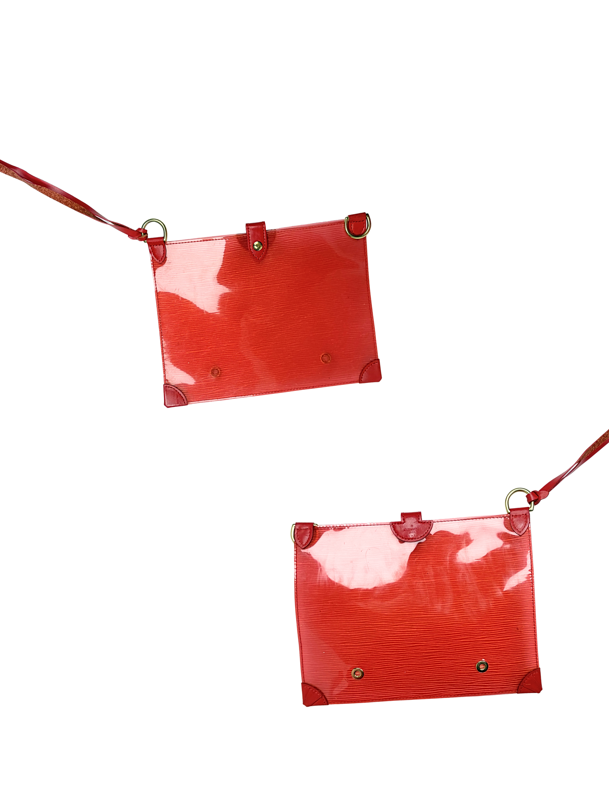 Vintage Louis Vuitton Epi Grenadine Red Plage Baia Tote